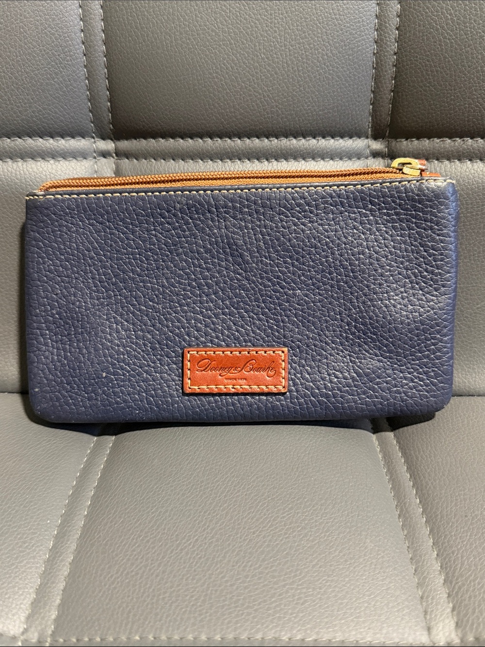 Dooney & Bourke Pebbled Zip Pouch